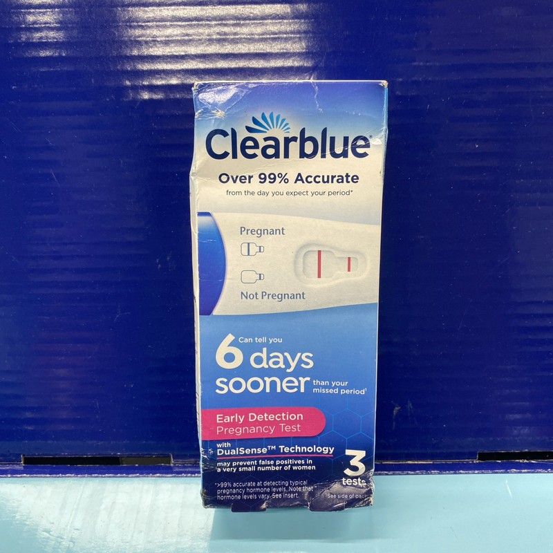 Clearblue Early Detection Pregnancy Test, 3 Tests EXP 09/30/2027