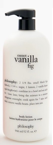 Philosophy Sweet Vanilla Fig Body Lotion 32 oz New Sealed pump included