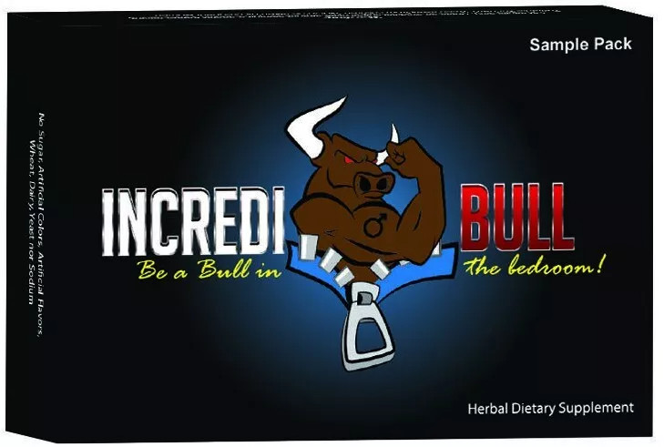 INCREDIBULL – Very Popular Male Supplement, Expect Top Performance!FREE SHIPPING
