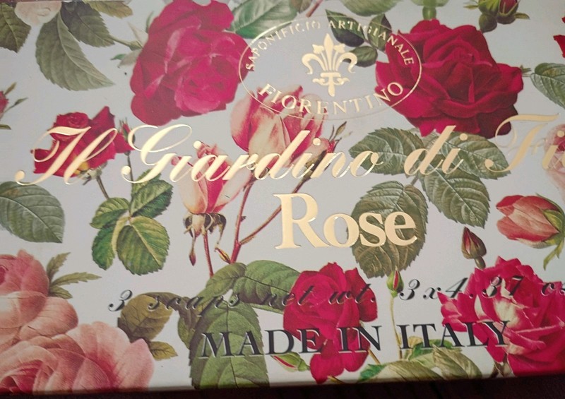Saponificio Artigianale Fiorentino Il Giardino di Fiori Rose Soap Set 3x4.37 oz gallery