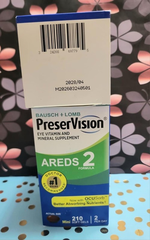 Pack of 2 | Preservision AREDS 2 / 210 Count Eye Vitamin Mini Soft gels gallery
