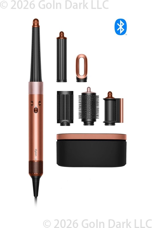 Open Box Airwrap i.d. Bluetooth Multi Styler Straight & Wavy Complete Set Amber
