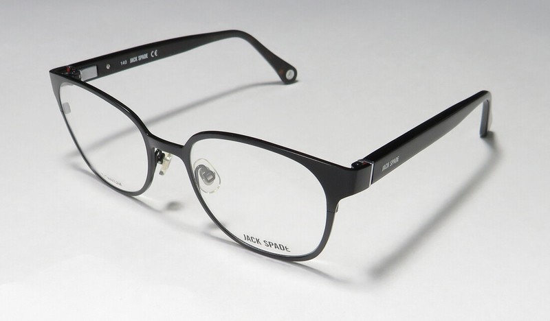 JACK SPADE BOWMAN 01H2 TITANIUM FASHION ACCESSORY MODERN DESIGNER HOT EYEGLASSES