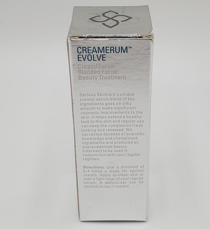 Creamerum Evolve Face Cream Serum 0.5oz Original Formula Serious Skincare New gallery