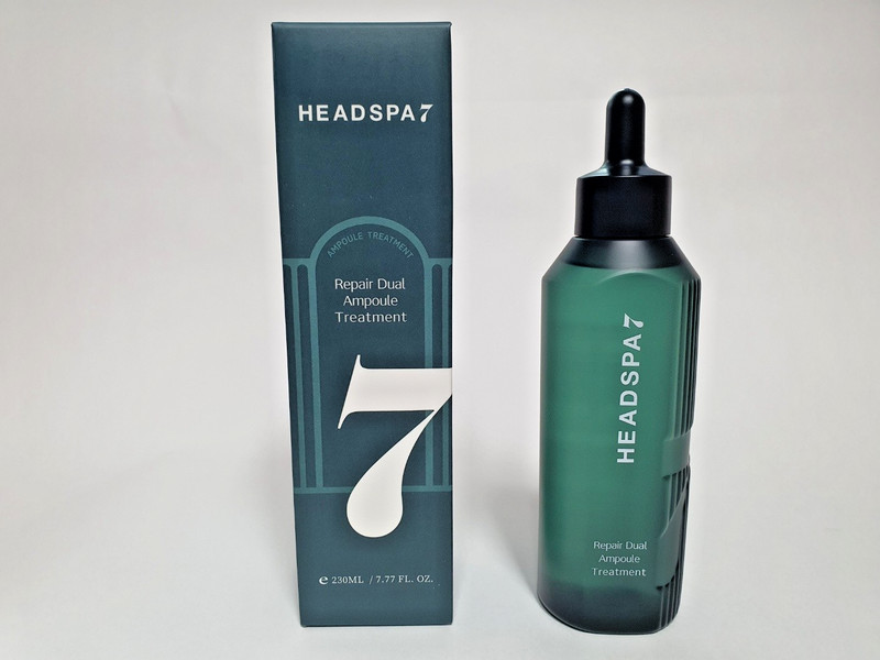HEADSPA7 Repair Dual Ampoule Treatment 230ml Professional Scalp Hair Care