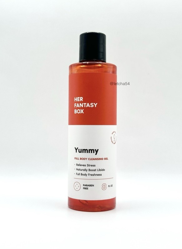 Her Fantasy Box Yummy Full Body Gel Cleanser Body Wash (8 fl oz) New & Sealed