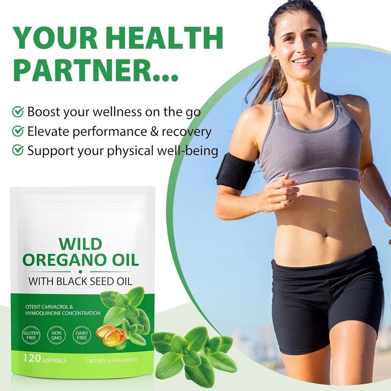 Oil Of Oregano With Black Seed Oil 6,000MG , 120 Softgels gallery