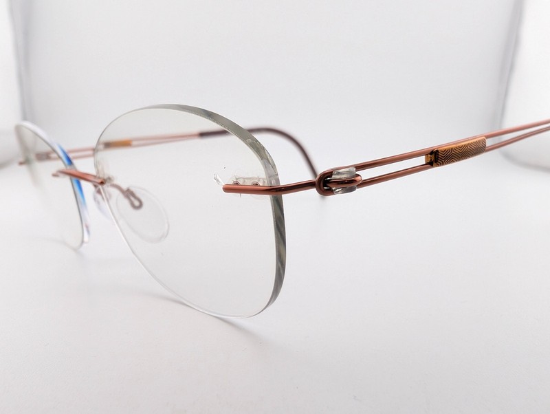 Silhouette Eyeglasses, Frames Only, 5521 70 2540, ..-17-135, Titanium, Austria gallery