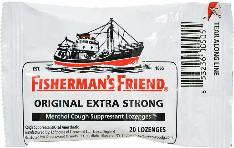 12 Pack Fisherman’s Friend Extra Strong Menthol Cough Suppressant 20 Ct Each