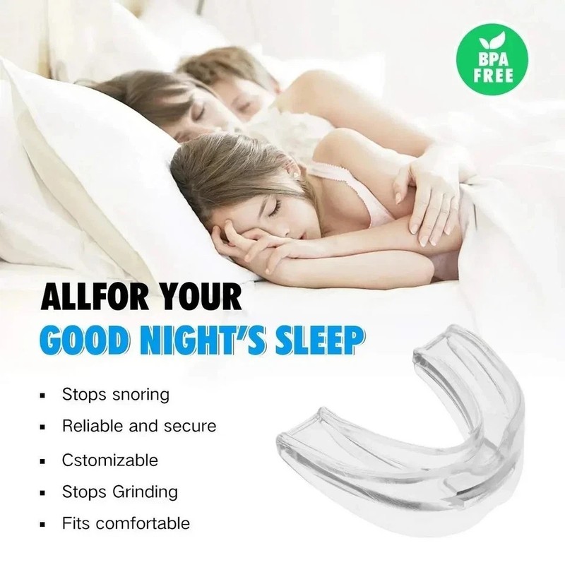 4X Mouth Guard Teeth Grinding Guard Dental Night Guard Custom Fit for Bruxism gallery