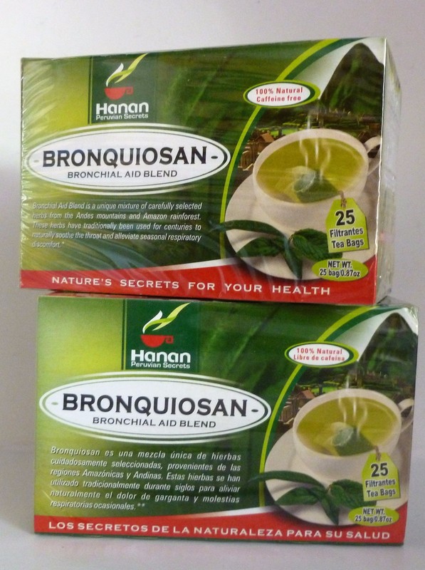 50 Bronquiosan Tea Bag (EUCALIPTO/PULMONARIA)(BRONQUIAL AID BLEND)