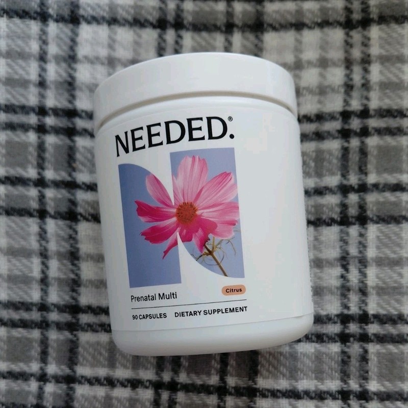 NEEDED. Prenatal Multi Multivitamin Citrus 90 Capsules Prenatal Support