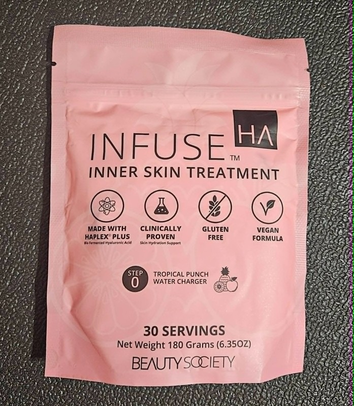 Beauty Society Infuse Ha Inner Skin Treatment Tropical Punch – New, Sealed 6/26