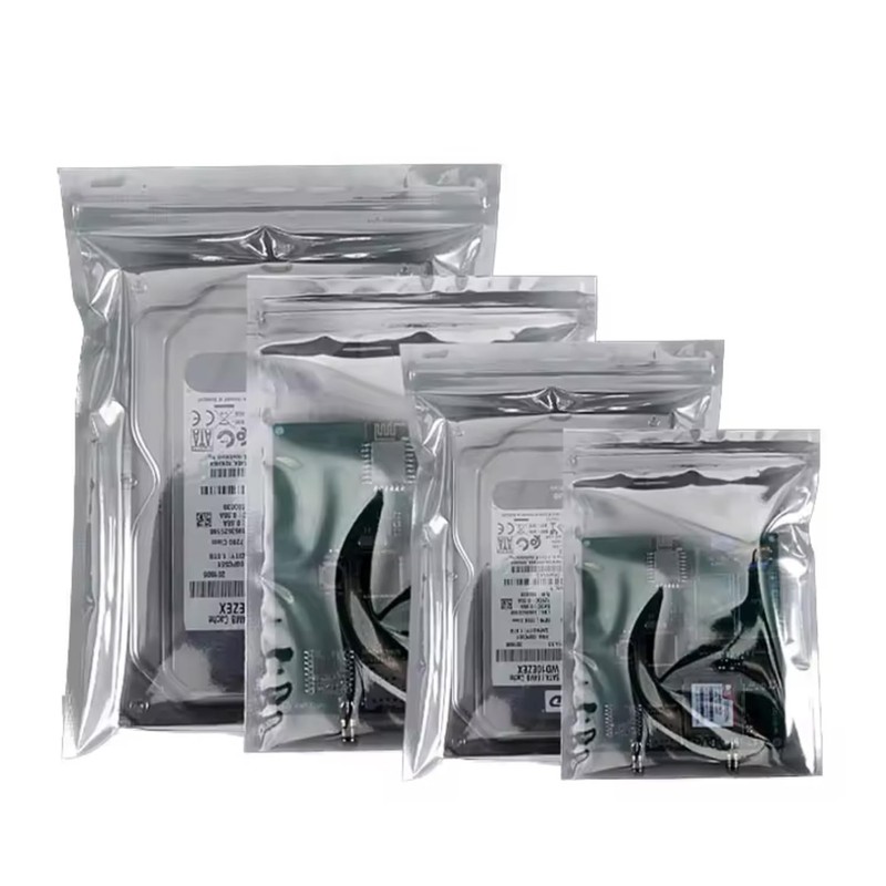 Antistatic Bags, 50pcs Resealable ESD Bags 6x8inches with Labels for GPU Hard... gallery