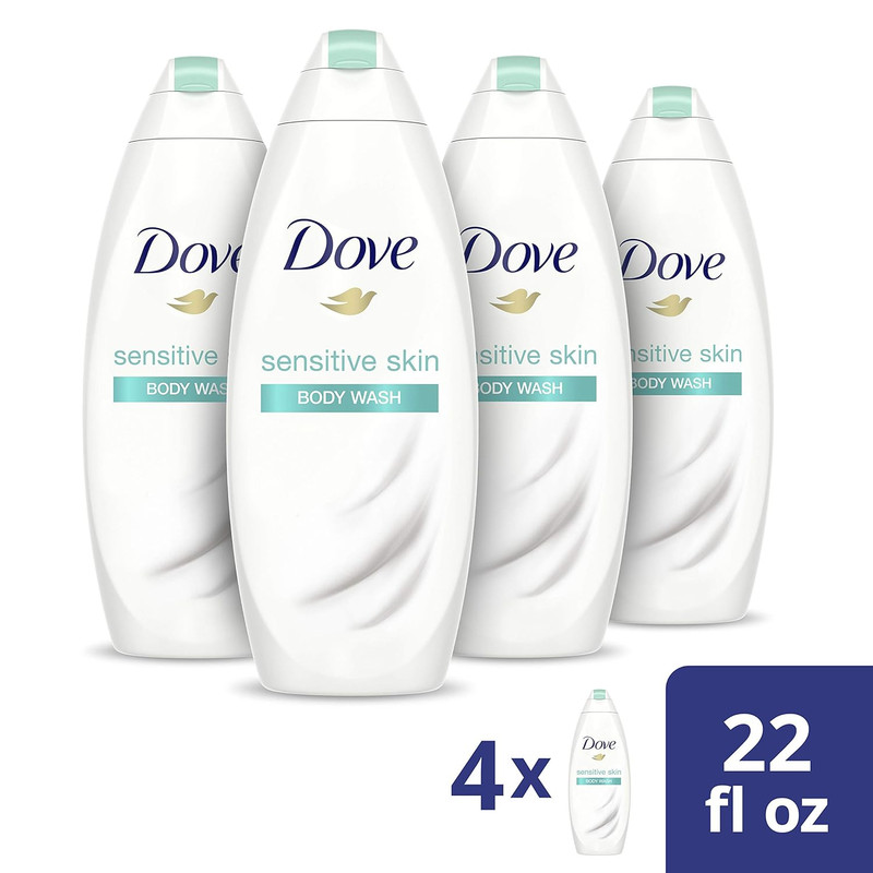Dove Body Wash for Softer and Smoother Skin Sensitive Skin Hypoallergenic and Su gallery