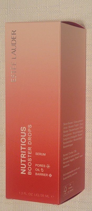 Estee Lauder Nutritious Booster Drops Serum – 1.2 Oz / 35mL Full Size