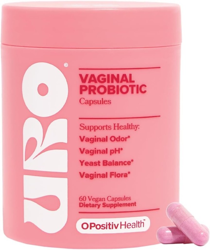 O Positiv URO Vaginal Probiotics for Women pH Balance with Prebiotics