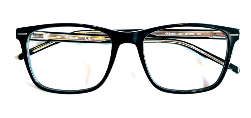 CALVIN KLEIN CK21502 001 MEN BLACK COLOR FULL RIM EYEGLASS FRAMES 55-19-145