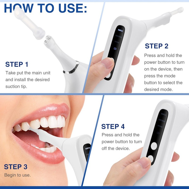Tonsil Stone Vacuum Removal Kit with LED Light - Electronic Tonsil Stone Remover gallery