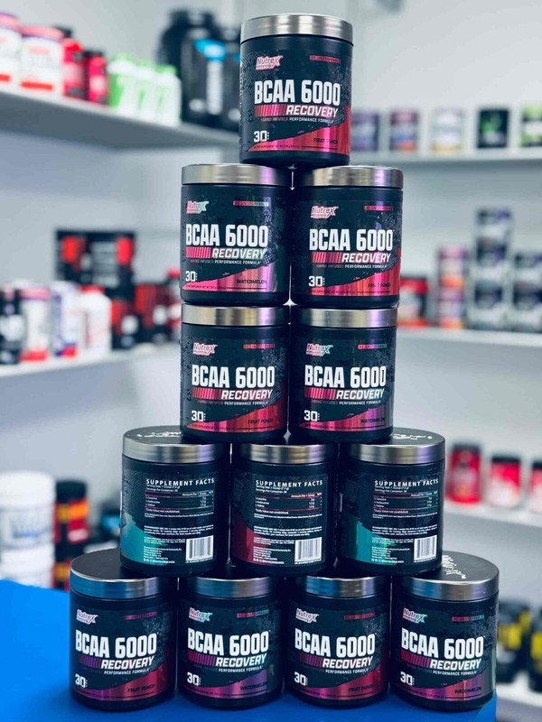 Nutrex BCAA 6000 Recovery Endurance Amino Acid Leucine Valine Isoleucine 30 Svgs gallery