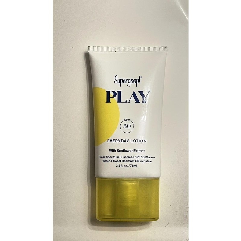 Supergoop! Authentic Mini Everyday Lotion SPF 50 with Sunflower Extract 2.4 oz