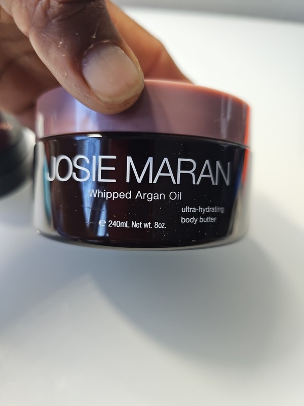 Josie Maran Set Of 3 Whipped Argan Oil Sweet Cranberry 8oz & 2oz gallery