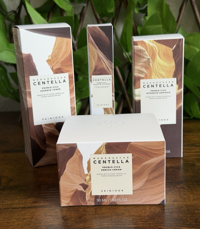 SKIN1004 Madagascar Centella Probio-Cica Set: Toner, Ampoule, Eye Cream,