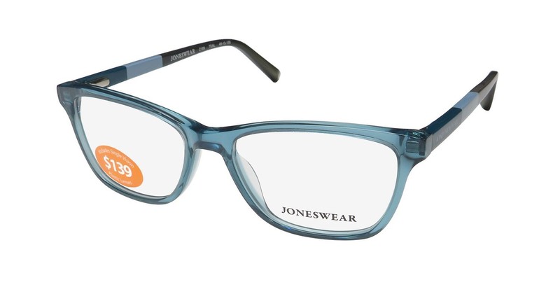 JONES NY Z108 CAT EYE EYEGLASS FRAME/EYEWEAR MODERN COLLECTION FASHION DESIGNER
