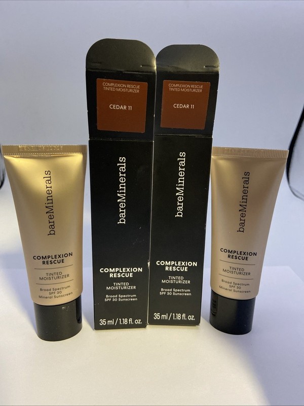 (2)BareMinerals CEDAR 11 Tinted Moisturizer SPF30 35ml Exp 06/2026