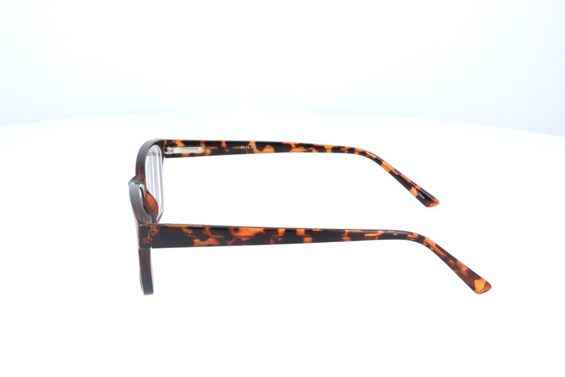 Parade Q Series Tortoise Rectangle Eyeglasses Frames 1713 56-18-145 B:35 gallery