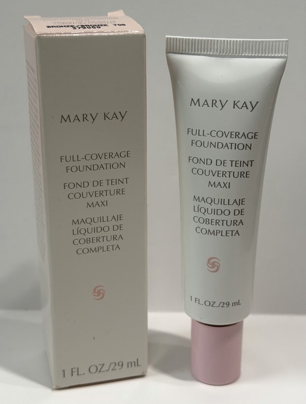 Mary Kay FULL COVERAGE Foundation BRONZE 708 – #379000 Pink Cap – Free Ship