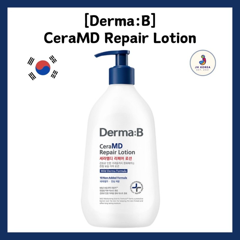 [Derma:B] CeraMD Repair Lotion, 400ml / Shipped directly from Korea