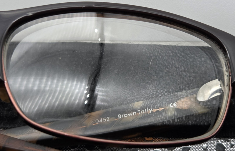 Oakley Irreverent OX1062-0452 Brown Rectangle Eyeglasses FRAMES ONLY 52-18-139 gallery