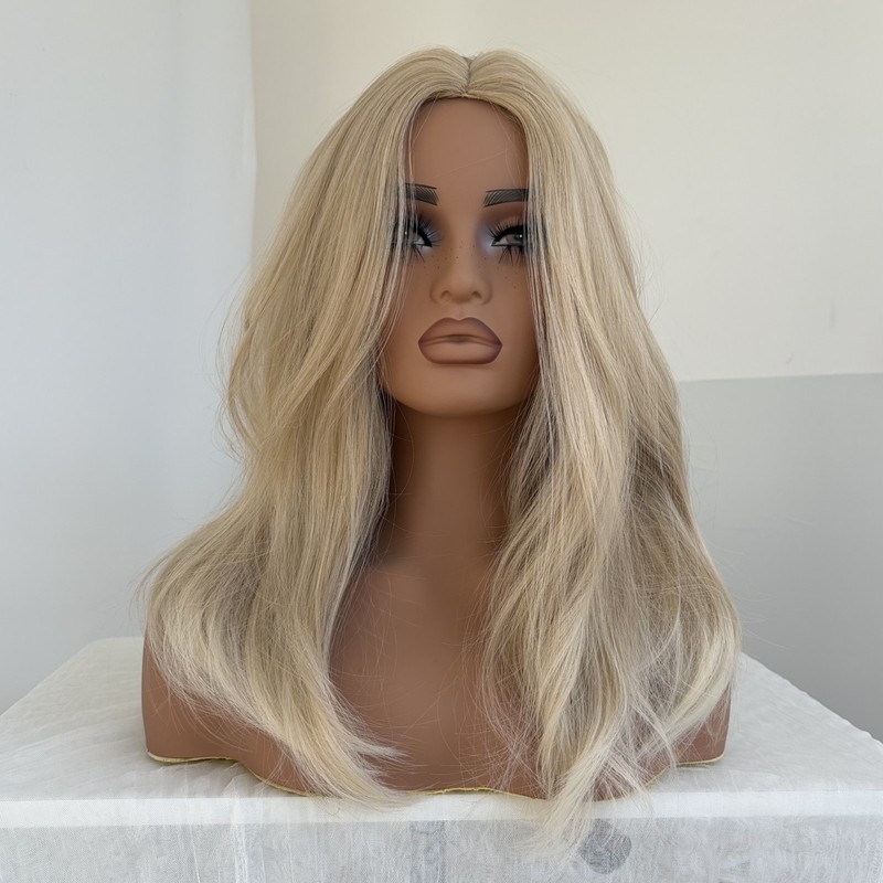 Costume Wig Blended Blonde Soft Bob Straight Heat Resistant Hair Halloween gallery
