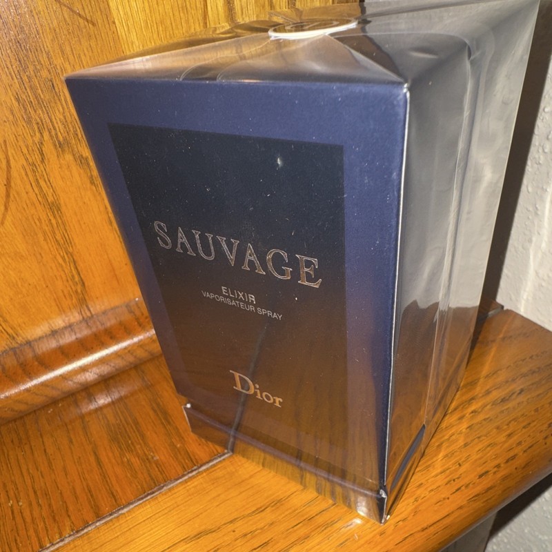 Dior Sauvage Elixir 100ml 3.4oz Men’s Cologne Fragrance Authentic Full Bottle gallery