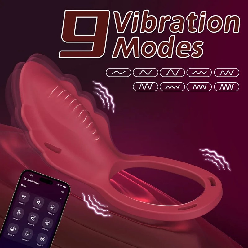 Couple-Sex-Toys-Wearable-Panty-Vibrator-Vibrating-Penis-Ring-Clitoral-Stimulator gallery