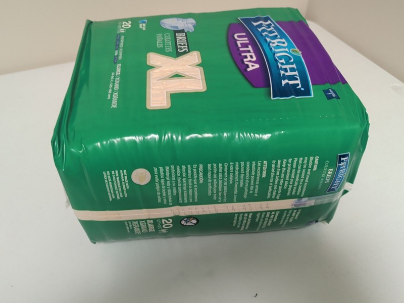 FitRight Heavy Absorbency Adult Diapers, L/XL/2XL, 20 Count, Leak Protection gallery