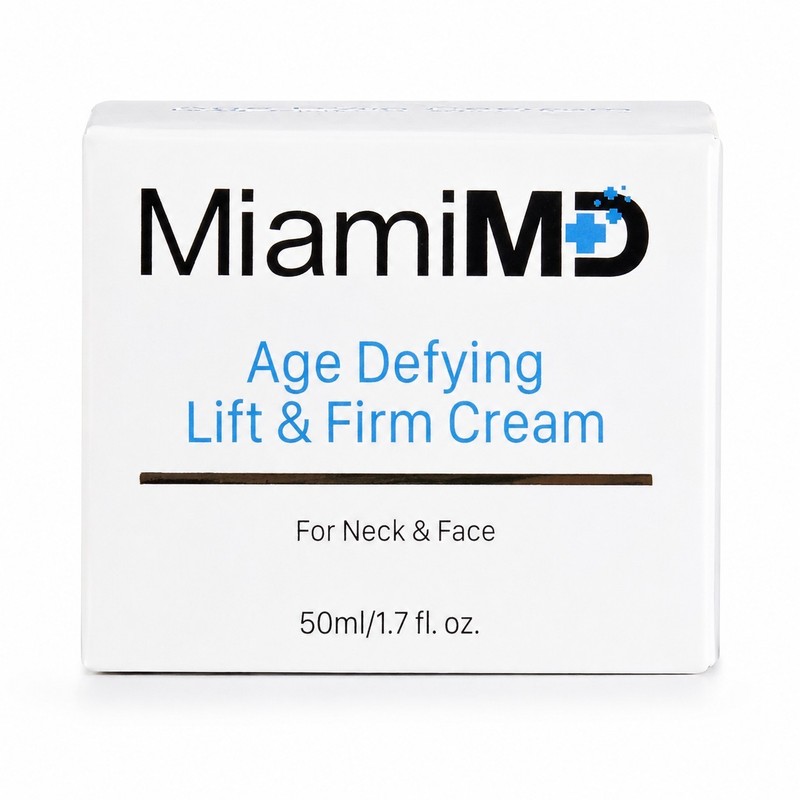 2 MiamiMD Age Defying Lift & Firm Cream for Neck & Face, new 1.7oz jars gallery