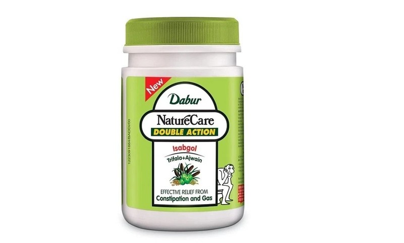 Dabur Nature Carel Double Action Isabgol, Trifala And Ajwain – 100g | Effective