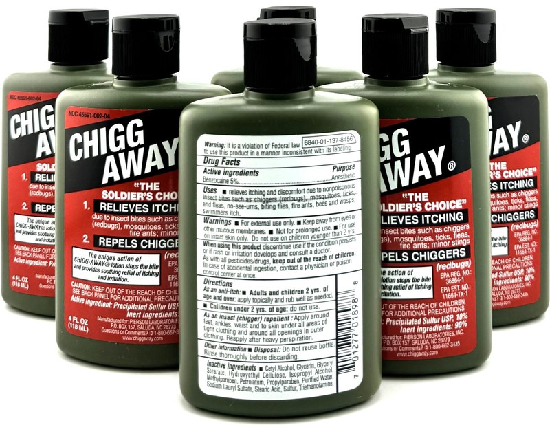 CHIGG-AWAY LOTION 4OZ benzocaine/sulfur TOPICAL LOTION 3 %-10 % gallery
