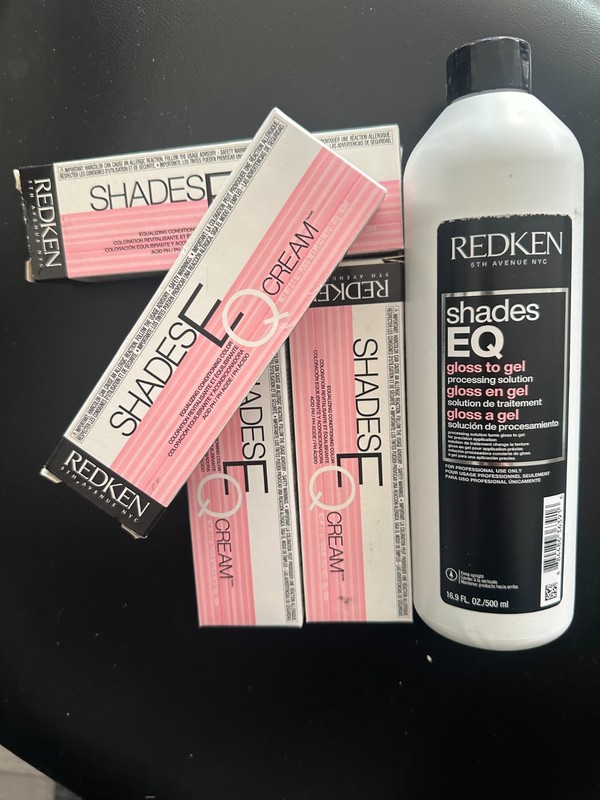 DISCONTINUED LOT of Redken Shades EQ Cover Plus Brightening Conditioning Color