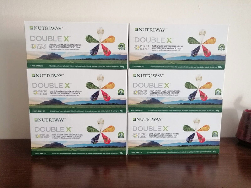 10 PACKS AMWAY Nutriway Nutrilite DOUBLE X Phyto Multivitamin 31 Day-Exp 04/2025