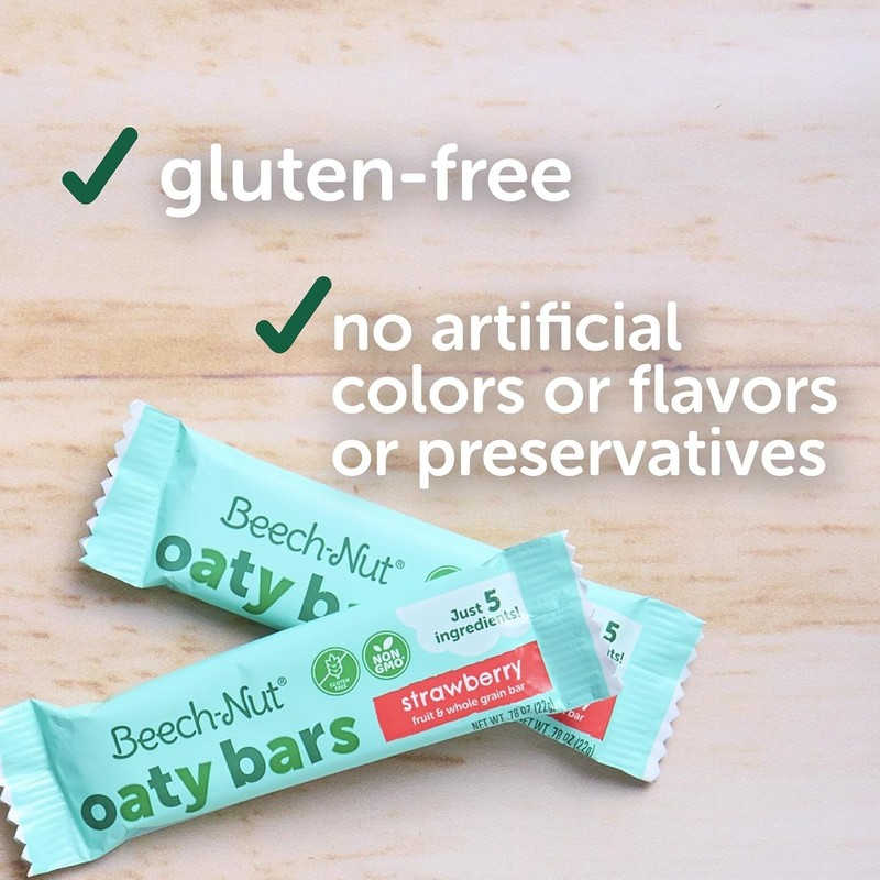 Toddler Snacks Oaty Granola Bars 30 Pack Gluten-Free Fruit Whole Grain gallery