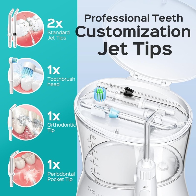 Electric Water Flosser for Teeth: Professional Dental Pick for Orthodontic, S... gallery