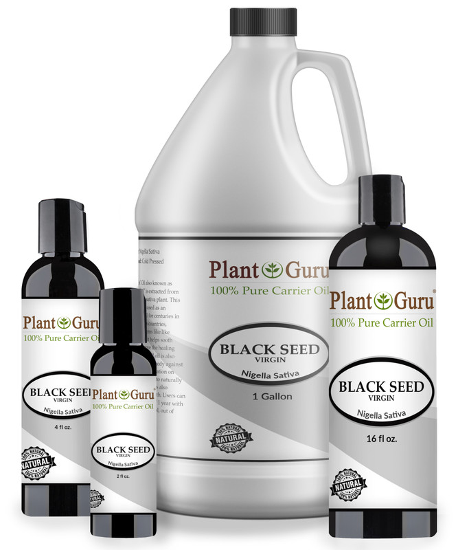 Black Cumin Seed Oil Cold Pressed 100% Pure Virgin Nigella Sativa Bulk