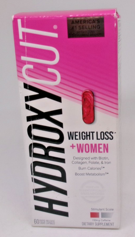 HydroxyCut Weight Loss + WOMEN 60 liquid capsules Exp 10/2026