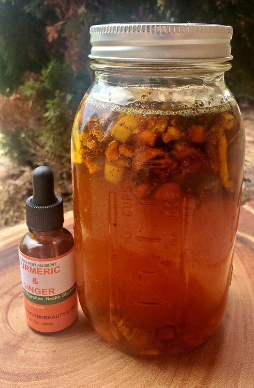 Turmeric Ginger Alcohol-FREE Herbal Tincture, Super-VERY POTENT Organic gallery