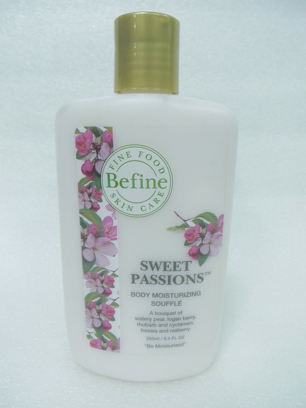 BEFINE SWEET PASSIONS BODY MOISTURIZING SOUFFLE 8.4 OZ