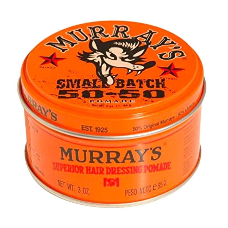 Murray’s Small Batch 50-50 Hair Pomade 3 Fl Oz (Pack of 1)