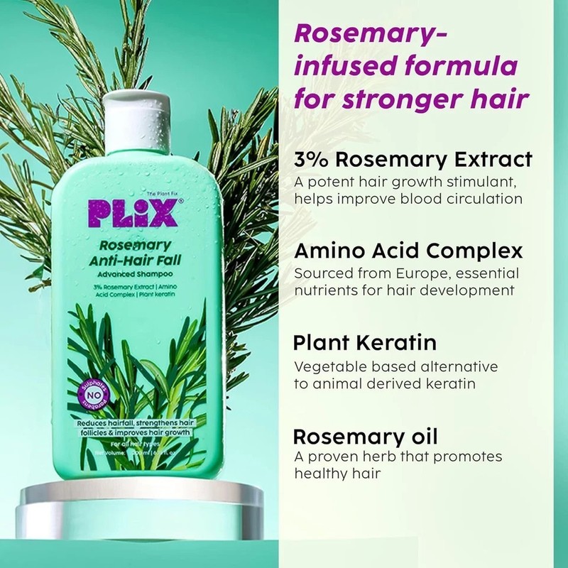 The Plant Fix Plix mg 475 Rosemary Hair Growth Advanced Oil All Hair Types gallery